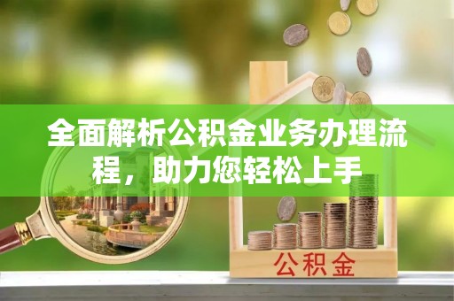 龙山全面解析公积金业务办理流程，助力您轻松上手