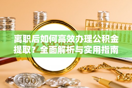 龙山离职后如何高效办理公积金提取？全面解析与实用指南
